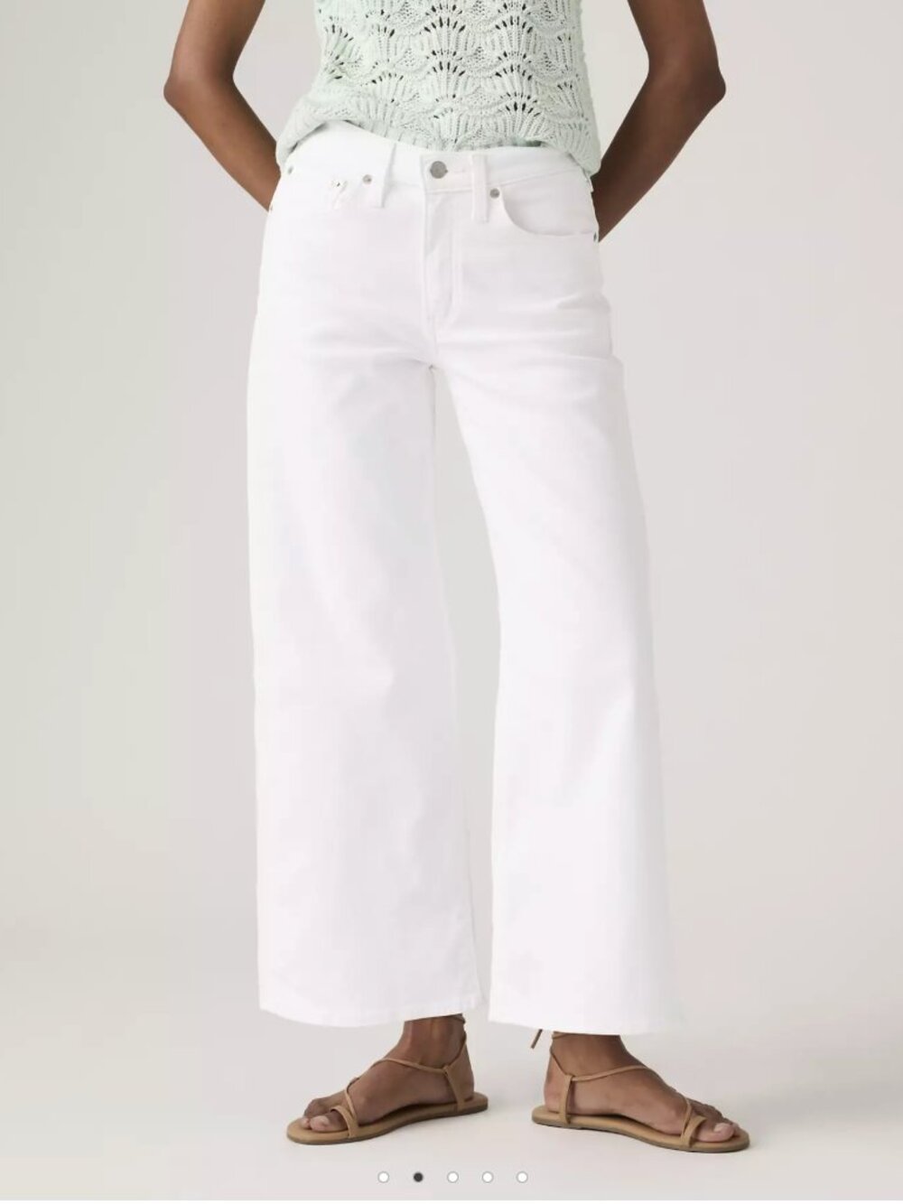 LEVIS 728 High-rise Wide-leg Ankle Women's Jeans